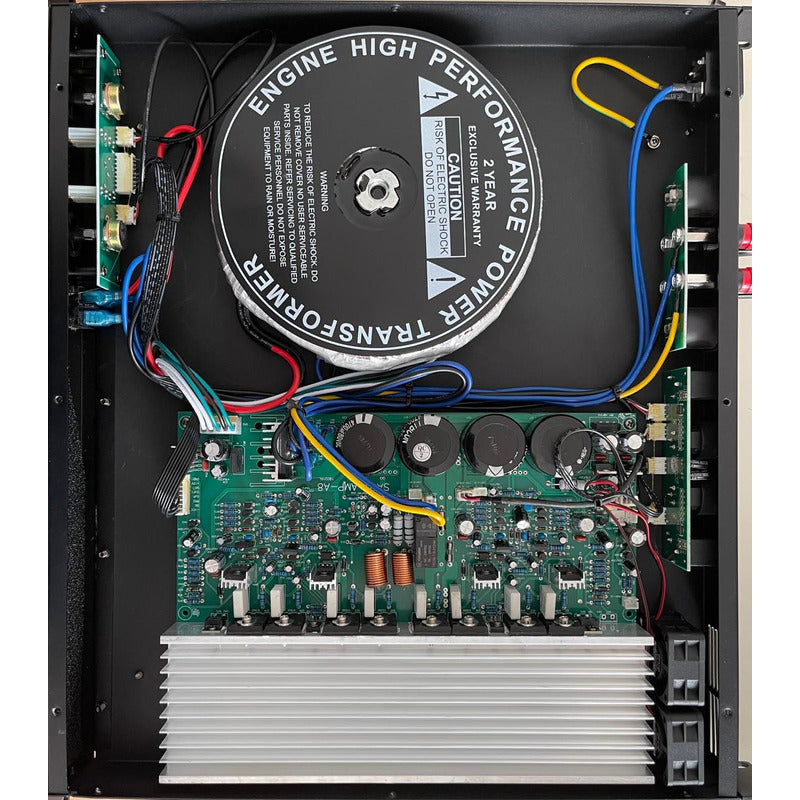 Potencia Slim Som Profissional Ksa 2000w Rms Ksr Ksa1000 X2 Preto 2000 W 127v