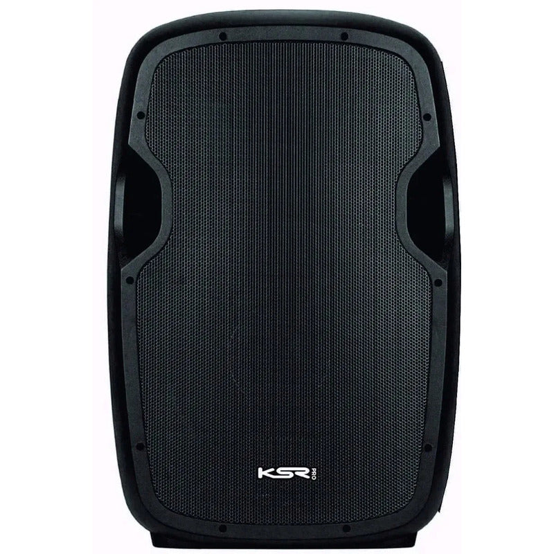 Kit Som Igreja Bar Caixa Ativa 15 Ksr K815 + Mesa 6 + Tripe Preto