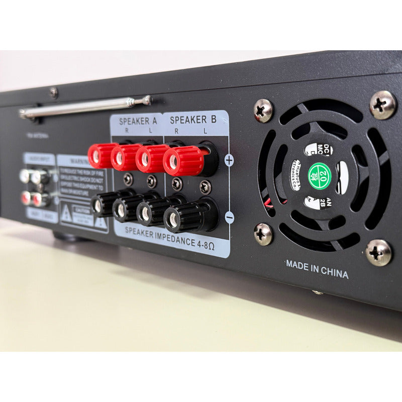 Amplificador Receiver home Som Ambiente 600w ksr Pro VR-3000