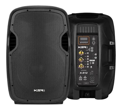 Caixa Ativa Ksr 12 Pol K812 Usb Bluetooth Tripe + Mic S/fio