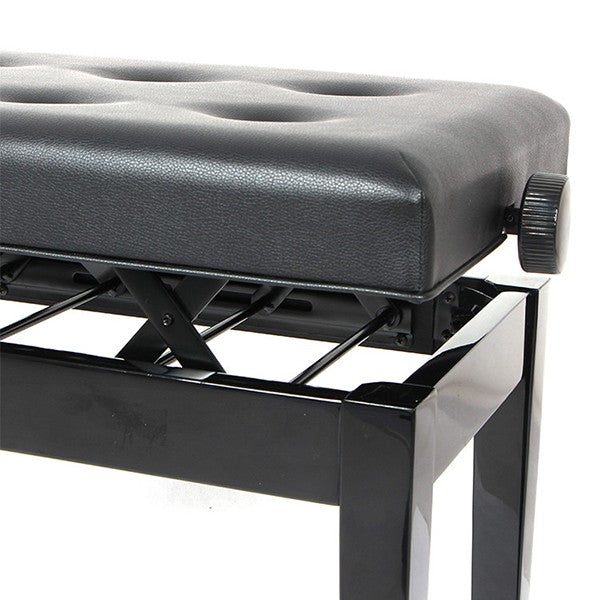 Banco Para Piano C/ Regulagem Banqueta luxo sonata 212 brown