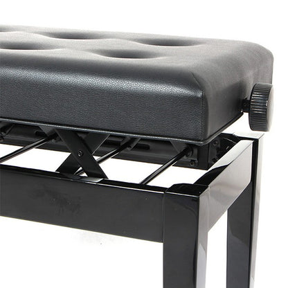 Banco Para Piano C/ Regulagem Banqueta luxo sonata 212 brown