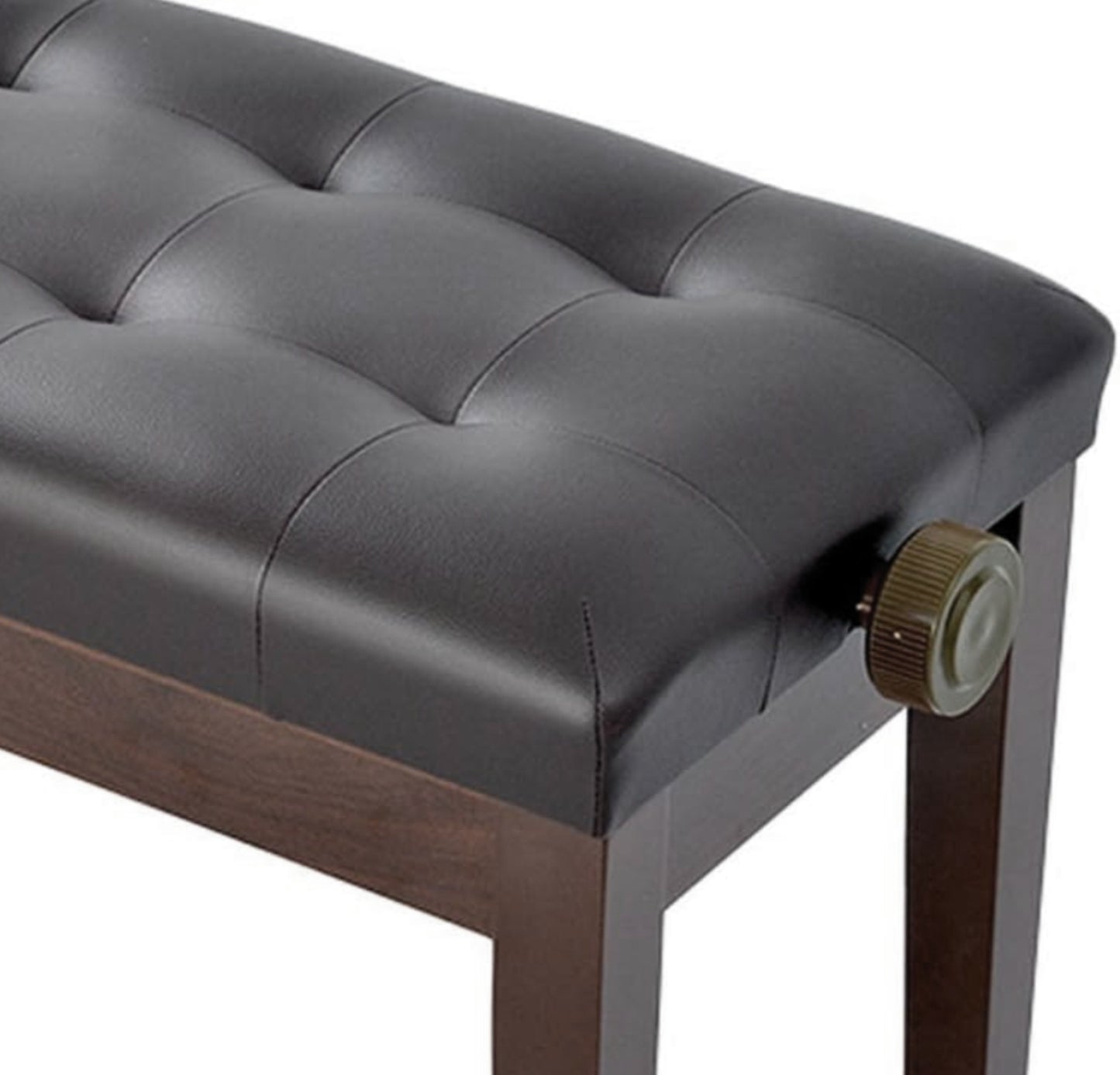 Banco Para Piano C/ Regulagem Banqueta luxo sonata 212 brown