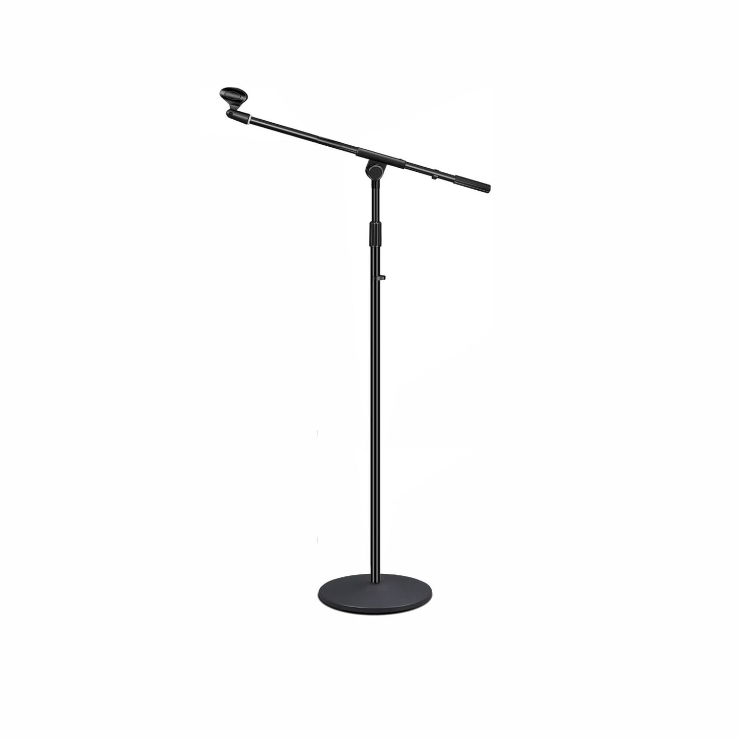 Pedestal Microfone Suporte Girafa Pé De Ferro Maciço Ksr Kp1 Cor Preto