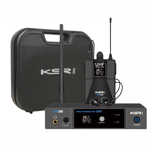 Monitor De Palco Sem Fio fone ponto retorno ksr pro psm200