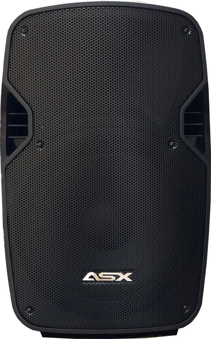 2 Caixa Ativa 15 Profissional 500w Asx S1500 + Tripe Preto 127/220v