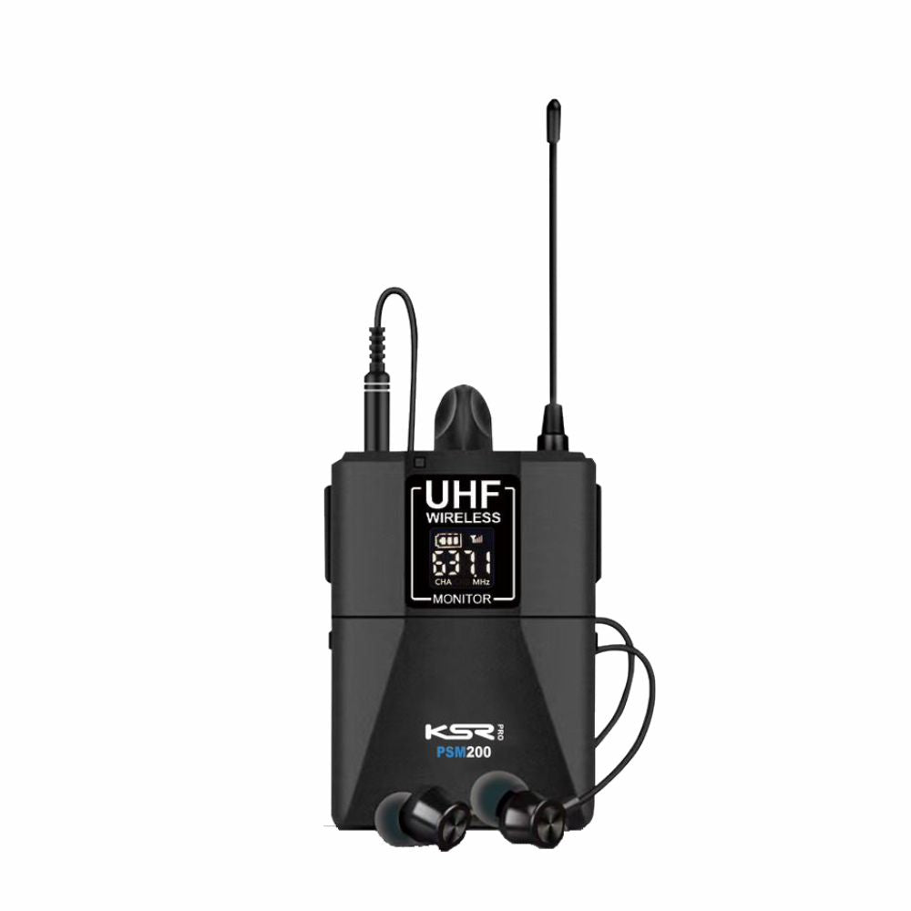 Monitor De Palco Sem Fio fone ponto retorno ksr pro psm200