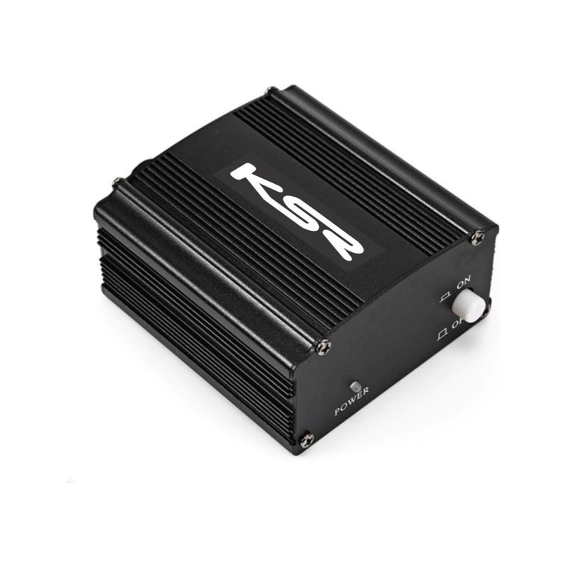 Phantom Power Asx Pro Fantom 48v + Fonte + Cabo Xlr - 220v 220v