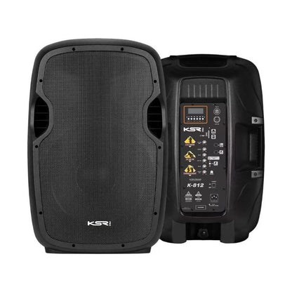Kit Som Igreja Bar Caixa Ativa 12 Ksr K812 + Mesa 6 + Cabo Preto