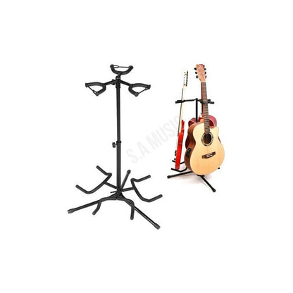 Suporte 3 Violão Chao Violao Guitarra Estante  Sonata Sj33 Preto