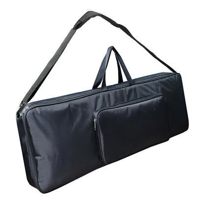 Gig Bag Para Teclado 5/8 Mellody Ka10 Lona Extra Luxo Preto