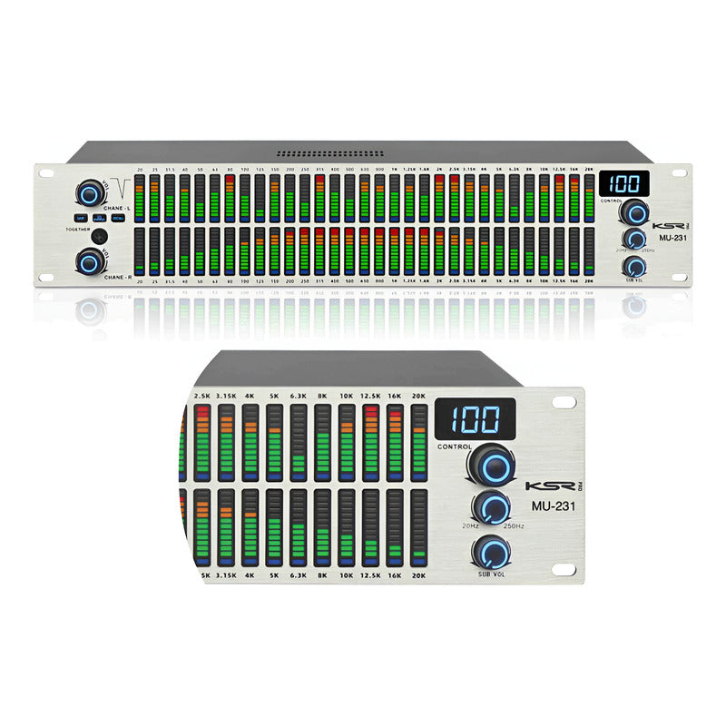 Equalizador Digital Dsp 31 Espectro Profissional Ksr 231 Si 110v