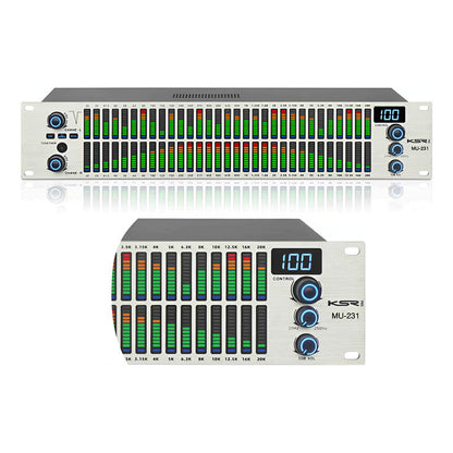 Equalizador Digital Dsp 31 Espectro Profissional Ksr 231 Si 110v