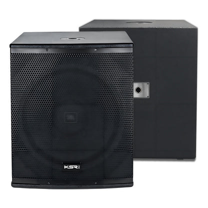 Sub Passivo 18 Ksr Pro 600w Rms 8 Omhs K-18.8 Woofer Jbl Cor Preto