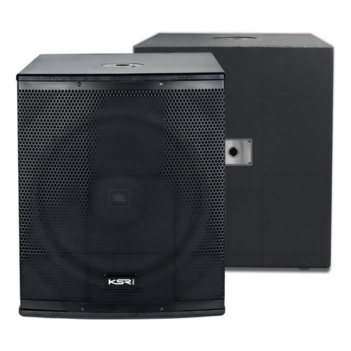 Sub Passivo 18 Ksr Pro 600w Rms 8 Omhs K-18.8 Woofer Jbl Cor Preto