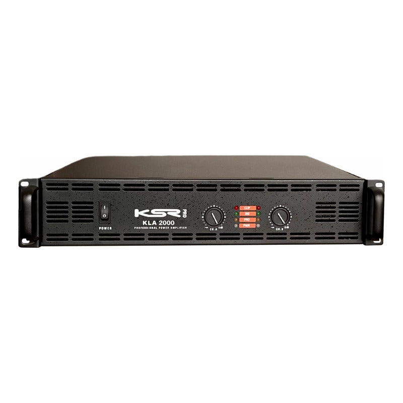 Amplificador Potencia Profissional 2000w Ksr Kla2000 110v Preto 2000 W 127v