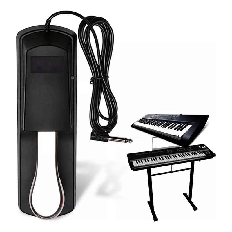 Pedal De Sustain Universal Para Teclado Mellody Mlstb-1 Conector P10