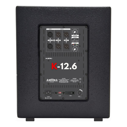 Sub Ativo 12  Ksr Pro 600w Rms K-12.6a Woofer Jbl Limiter + Preto Bivolt