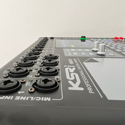 Mesa Digital 20 Canais Faders Motorizados Lcd7 Ksr Pro Kmd20 127/220v