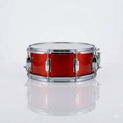Caixa De Bateria 14 X 5,5 Tarol Sonata Solid Basswood Vermelho