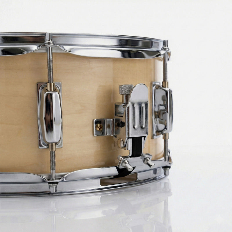 Caixa De Bateria 14 X 5,5 Tarol Sonata Solid Basswood Nude