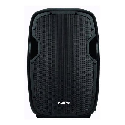 Caixa Ativa 12 Ksr K812 Usb Bluetooth 500w Tripe + Microfone Preto 127/220v