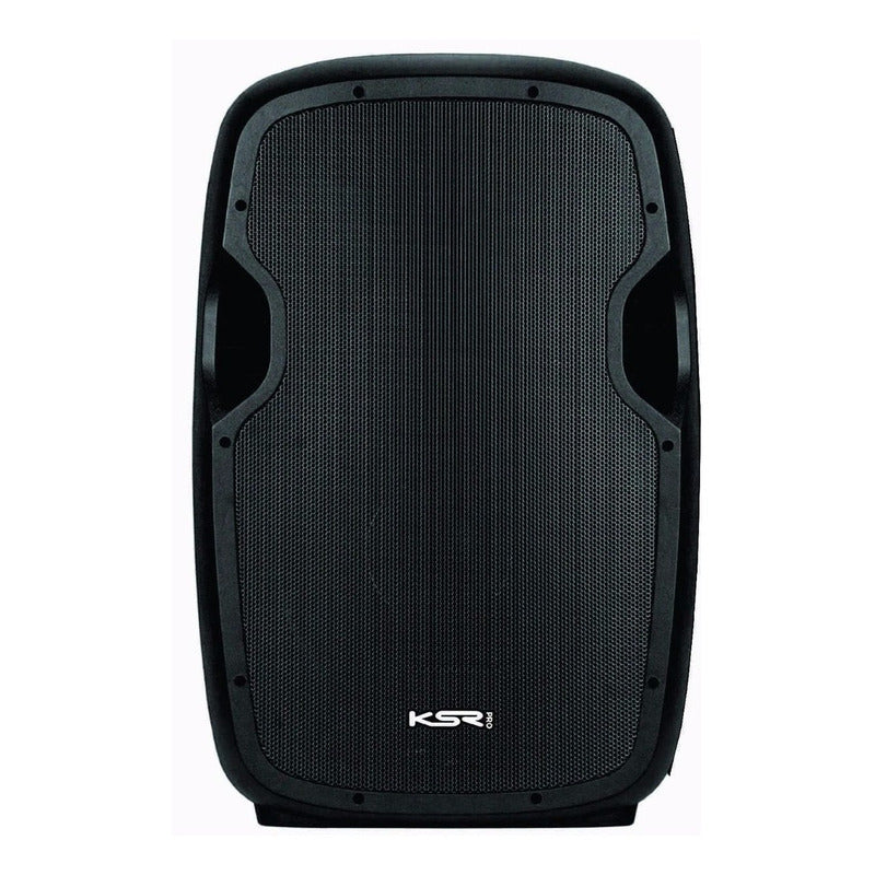 Caixa De Som Ativa Ksr Pro K-815 Bluetooth Woofer/tweeter 500w Preto 127/220v