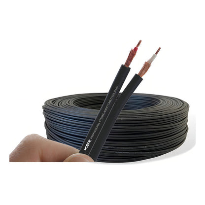 Cabo Fio Phillips De Audio Estereo C/ Malha 2x0,20mm Ksr P20
