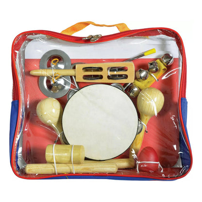 Bandinha Rítmica Musicalização Infantil 9 Pecas + Bag Sonata