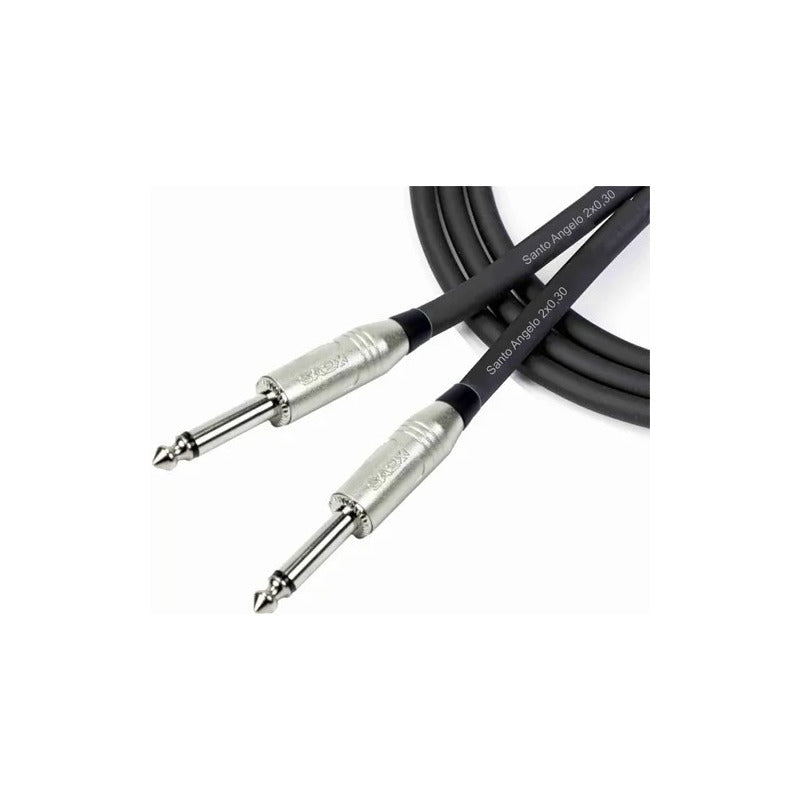 Cabo Violão Guitarra Baixo Santo Angelo P10 3 Metros Sa2x