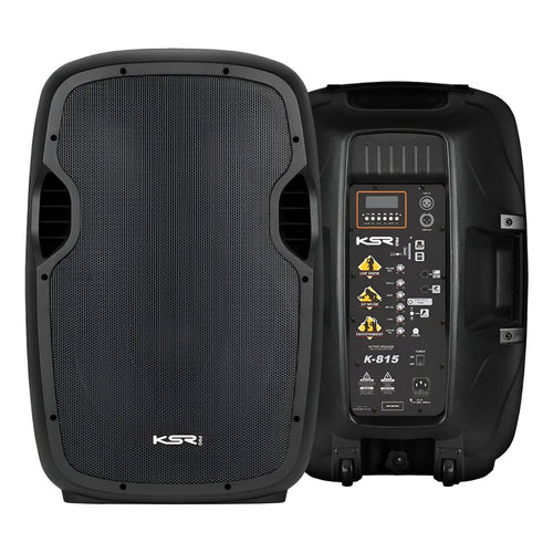 Caixa De Som 15 Polegadas Ksr Pro K815 Com Bluetooth  127/220v