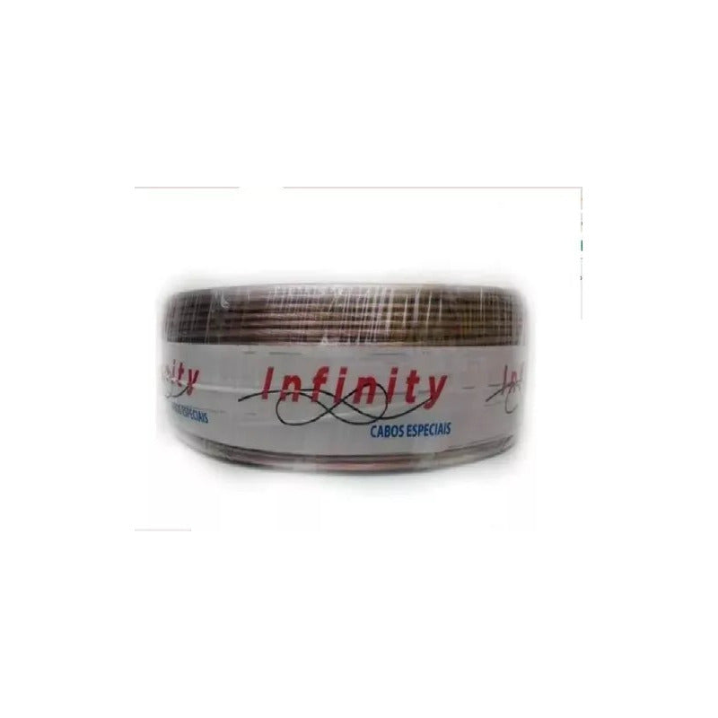 Fio Bicolor Paralelo Cristal Rolo 100 Mts Infinity 2x 1,5mm