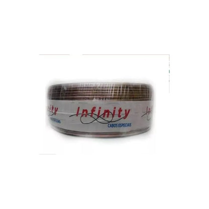 Fio Bicolor Paralelo Cristal Rolo 100 Mts Infinity 2x 1,5mm