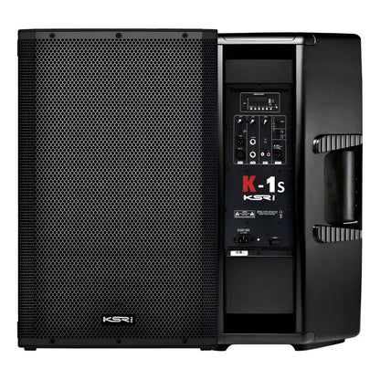 Caixa De Som Ativa 15 Polegadas Ksr Pro K1s 1000 Watts Rms - Preto