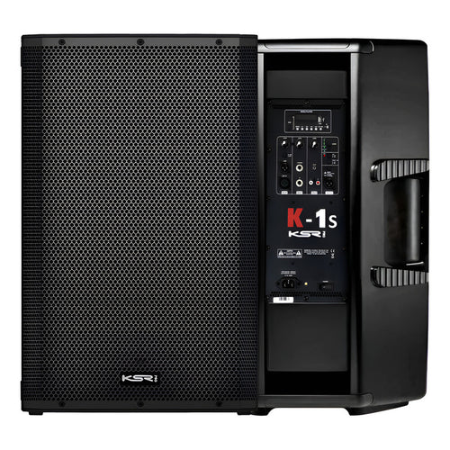 Caixa De Som Ativa 15 Polegadas Ksr Pro K1s 1000 Watts Rms - Preto