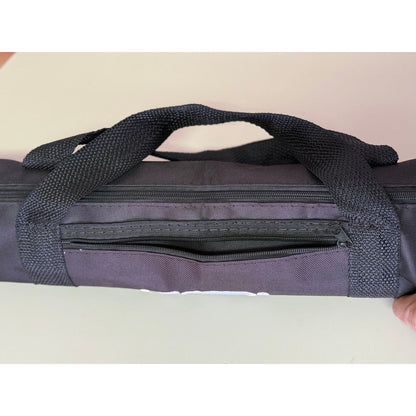 Bag Capa Ferragem De Bateria Tripe Camera Estante Partitura Preto
