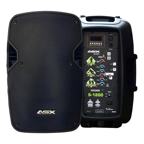 Caixa Ativa 12 Profissional Asx S1200 Usb 500w Rms Igual Ksr 127/220v