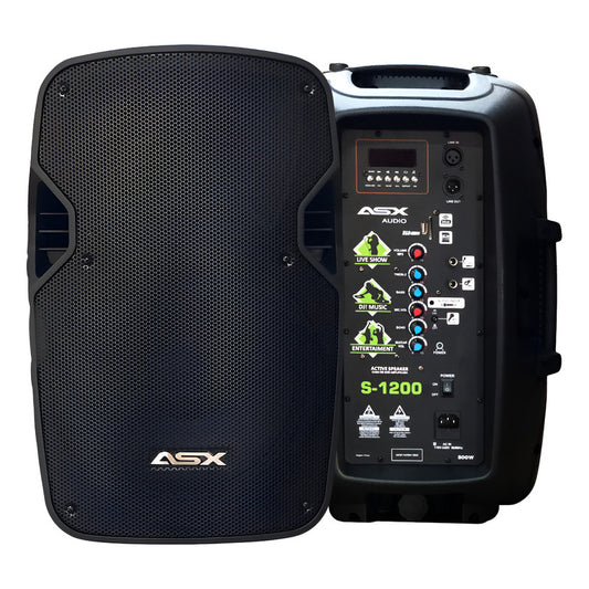 Caixa Ativa 12 Profissional Asx S1200 Usb 500w Rms Igual Ksr 127/220v