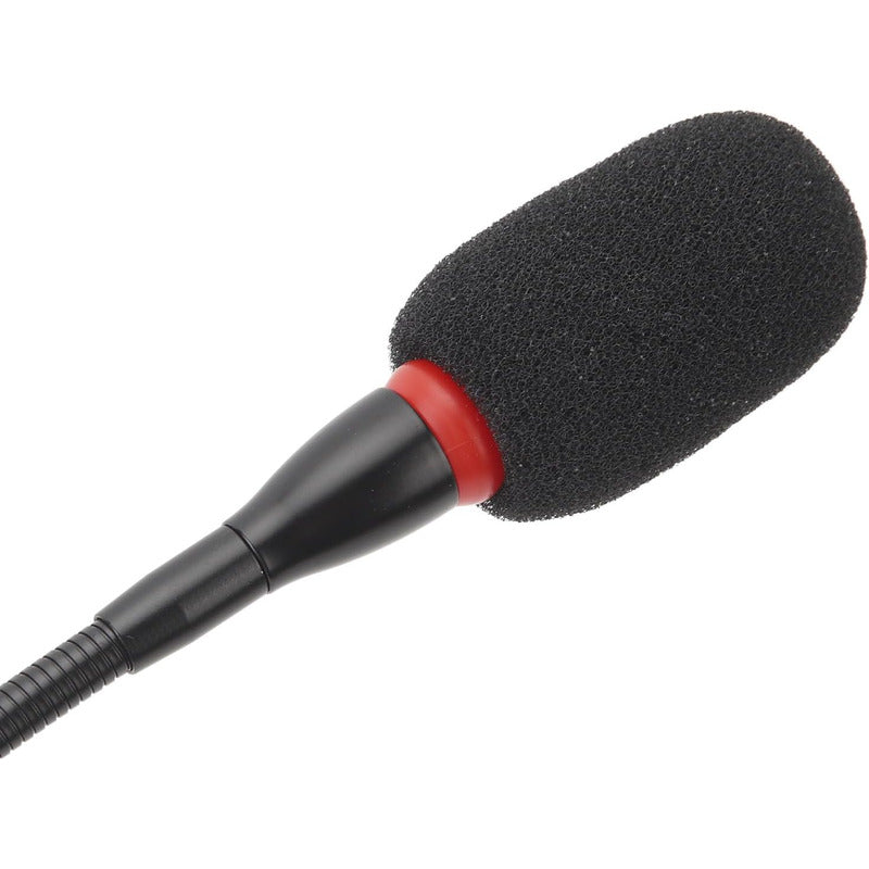 Microfone Gooseneck Condensador Mesa Reunião Ksr Pro Kts40 Preto