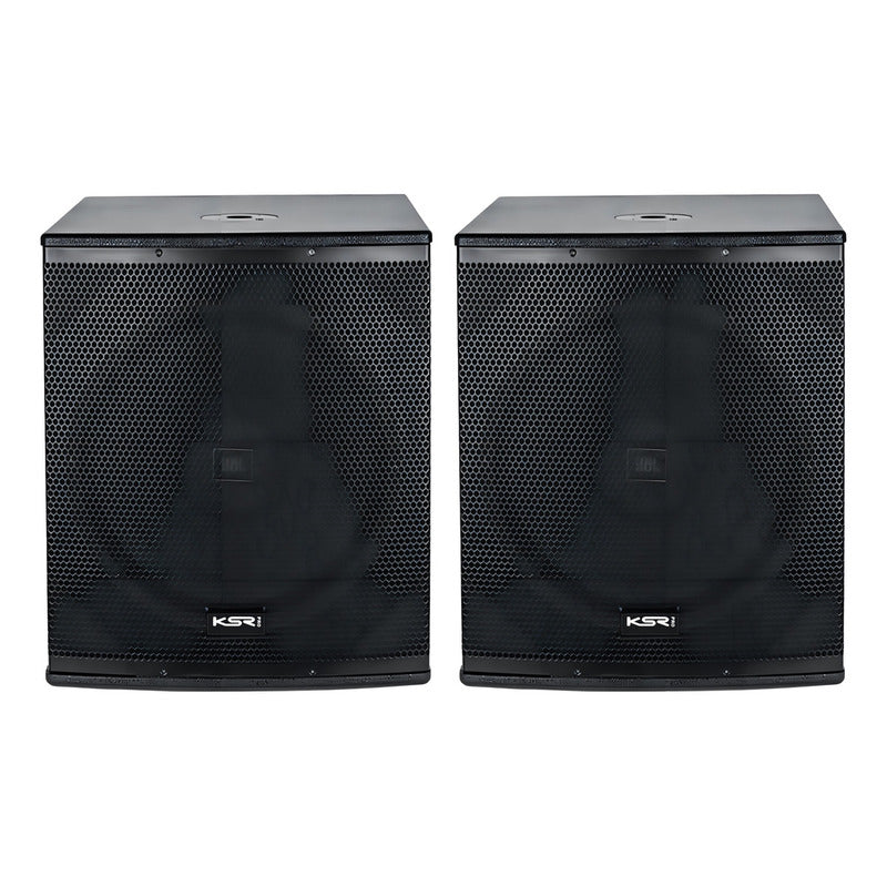 Subwoofer Ativo E Passivo 12'' Ksr Pro K-12.6 Preto 600w Rms Jbl 127/220v
