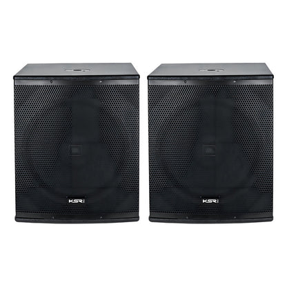 Subwoofer Ativo E Passivo 12'' Ksr Pro K-12.6 Preto 600w Rms Jbl 127/220v