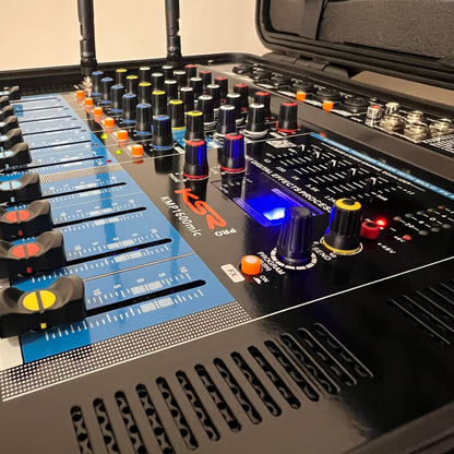 Mesa Amplificada Com Microfone Duplo Sem Fio Ksr Pro Kmp1600 127v