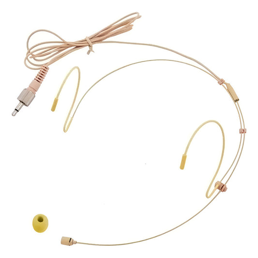 Microfone Headset Profissional Karsect Ht3a Bege Nude