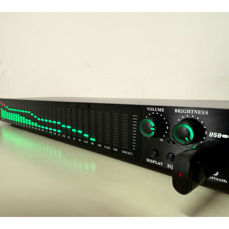 Analizador De Espectro Equalizador Digital Usb Ksr Pro Eq131