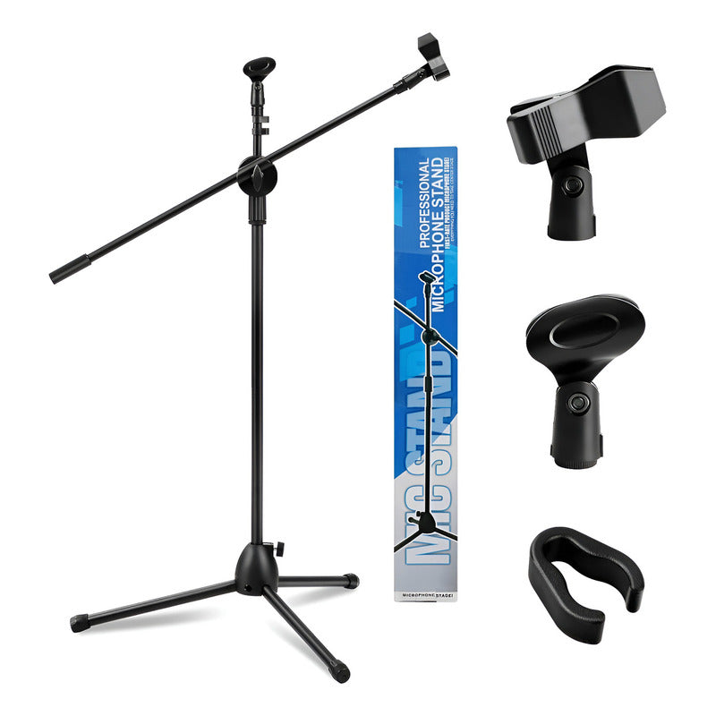 Pedestal De Microfone Sonata Yd103 Girafa E Reto 2 Cachimbo Preto