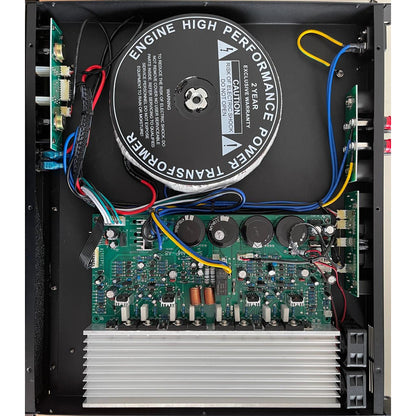 Amplificador Potencia Profissional 3000w Rms Ksr Pro Ksa3000 Preto 3000 W 220v