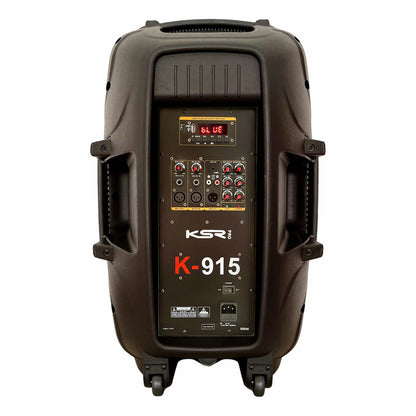 Caixa Ativa 15 Polegada Profissional 700w Ksr K915 + Tripe Preto 127/220v