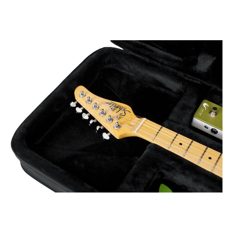 Case Para Guitarra Rígido Sonata Special Interior Em Pelúcia Cor Preto