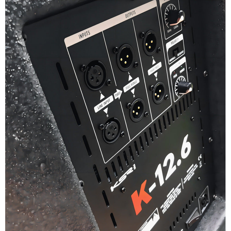Subwoofer Ativo E Passivo 12'' Ksr Pro K-12.6 Preto 600w Rms Jbl 127/220v