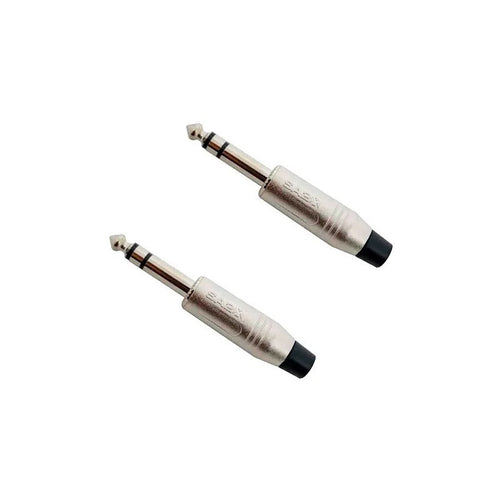 2 Plug P10 Santo Angelo Stereo Com Baquelite